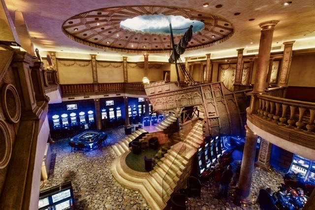 Casino interior view