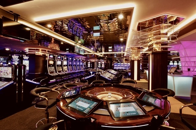 Table game in action