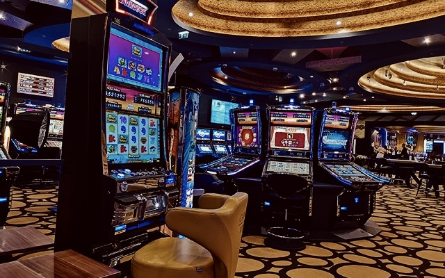 Entertainment machines in action