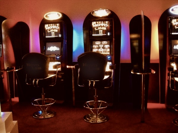 Lounge bar and gaming area