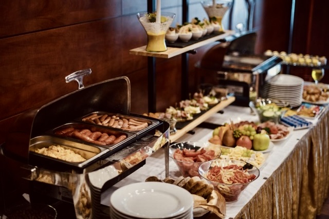 Buffet breakfast at Hotel Lycium