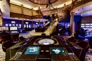 VIP section at Las Vegas Casino